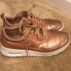 Nike Thea Rose Gold Sneakers
